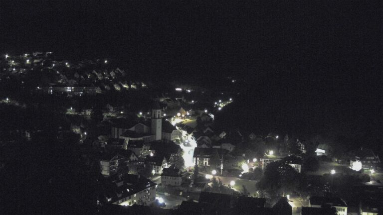 Dieses Bild zeigt eine Webcam-Aufnahme von Ottenhöfen, aufgenommen am Dienstag, den 12.05.2026 um 01:30 Uhr