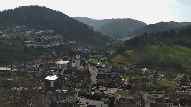 Dieses Bild zeigt eine Webcam-Aufnahme von Ottenhöfen, aufgenommen am Dienstag, den 24.03.2026 um 10:30 Uhr