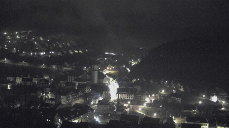 Dieses Bild zeigt eine Webcam-Aufnahme von Ottenhöfen, aufgenommen am Sonntag, den 29.03.2026 um 01:30 Uhr