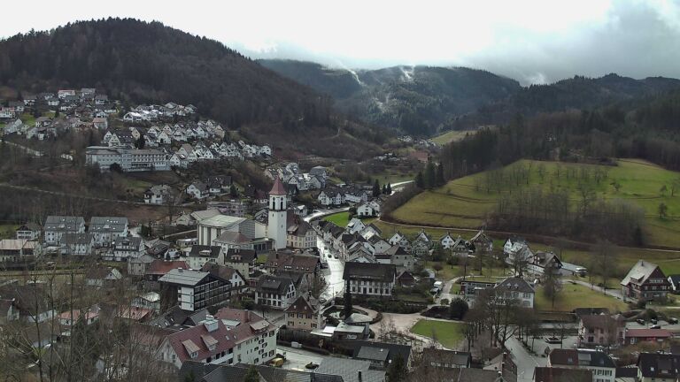 Dieses Bild zeigt eine Webcam-Aufnahme von Ottenhöfen, aufgenommen am Dienstag, den 17.02.2026 um 11:20 Uhr