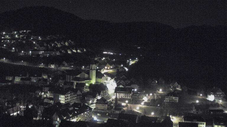 Dieses Bild zeigt eine Webcam-Aufnahme von Ottenhöfen, aufgenommen am Mittwoch, den 18.02.2026 um 05:00 Uhr