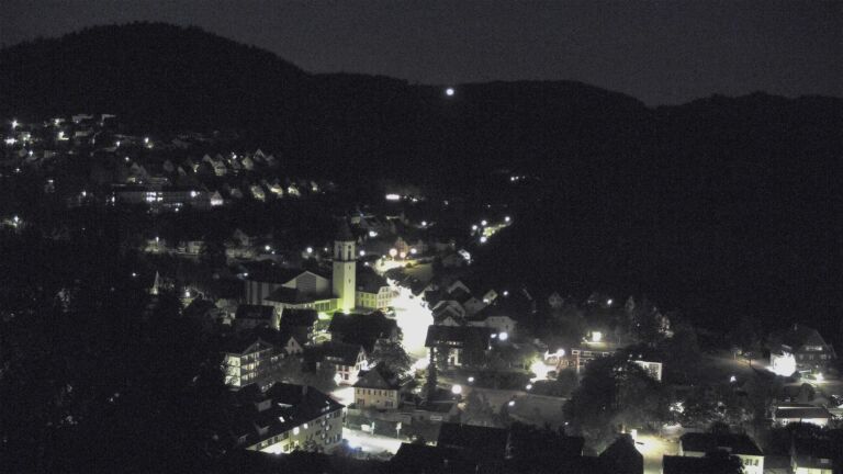 Dieses Bild zeigt eine Webcam-Aufnahme von Ottenhöfen, aufgenommen am Samstag, den 19.09.2026 um 06:00 Uhr
