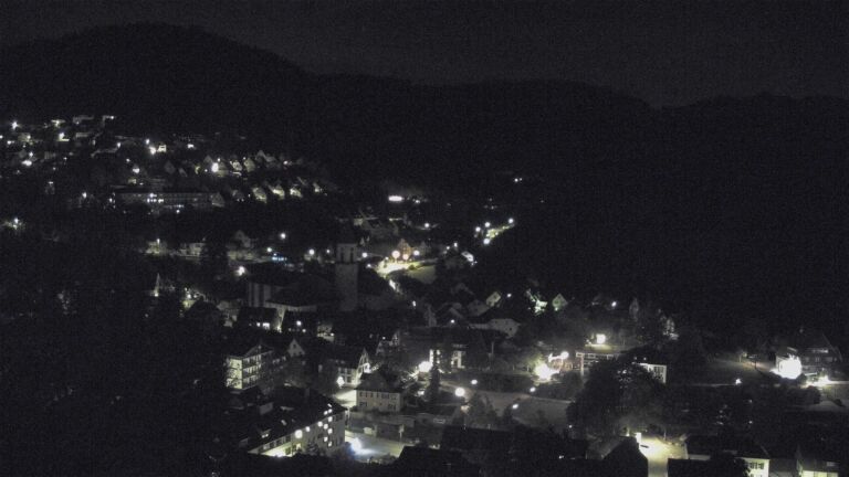 Dieses Bild zeigt eine Webcam-Aufnahme von Ottenhöfen, aufgenommen am Mittwoch, den 09.09.2026 um 23:30 Uhr