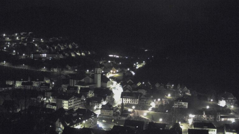 Dieses Bild zeigt eine Webcam-Aufnahme von Ottenhöfen, aufgenommen am Sonntag, den 15.03.2026 um 04:30 Uhr
