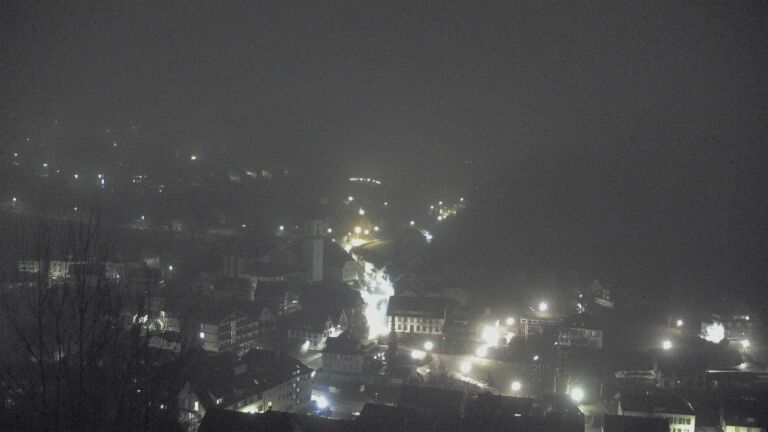 Dieses Bild zeigt eine Webcam-Aufnahme von Ottenhöfen, aufgenommen am Donnerstag, den 29.01.2026 um 03:30 Uhr