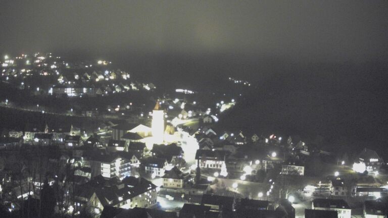 Dieses Bild zeigt eine Webcam-Aufnahme von Ottenhöfen, aufgenommen am Montag, den 22.12.2025 um 20:40 Uhr