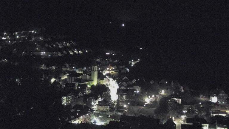 Dieses Bild zeigt eine Webcam-Aufnahme von Ottenhöfen, aufgenommen am Samstag, den 10.10.2026 um 06:10 Uhr