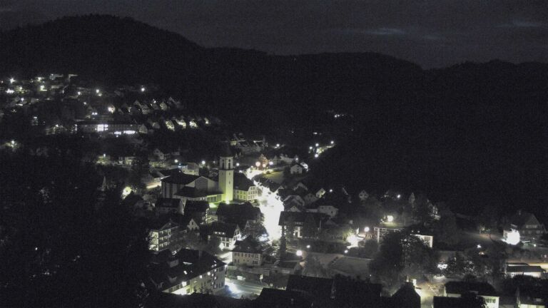 Dieses Bild zeigt eine Webcam-Aufnahme von Ottenhöfen, aufgenommen am Sonntag, den 11.10.2026 um 06:40 Uhr