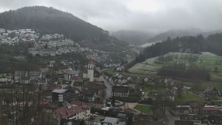 Dieses Bild zeigt eine Webcam-Aufnahme von Ottenhöfen, aufgenommen am Donnerstag, den 26.03.2026 um 10:00 Uhr