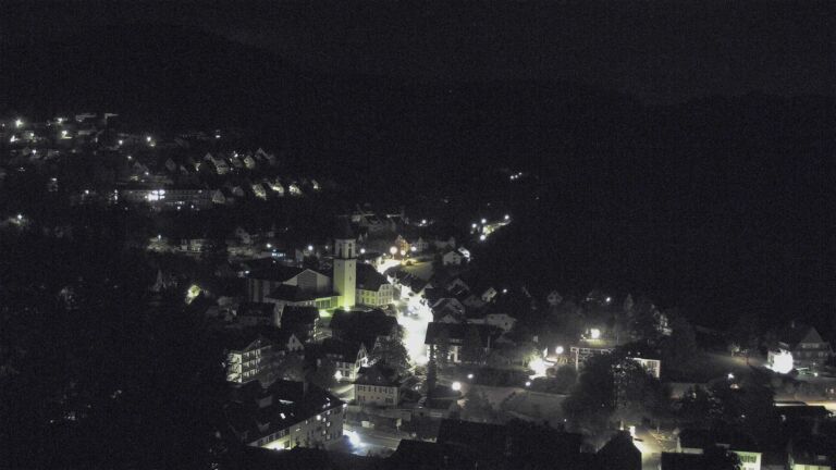 Dieses Bild zeigt eine Webcam-Aufnahme von Ottenhöfen, aufgenommen am Sonntag, den 11.10.2026 um 05:30 Uhr