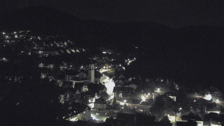 Dieses Bild zeigt eine Webcam-Aufnahme von Ottenhöfen, aufgenommen am Montag, den 13.07.2026 um 03:00 Uhr