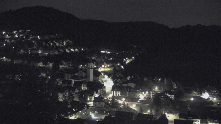Dieses Bild zeigt eine Webcam-Aufnahme von Ottenhöfen, aufgenommen am Dienstag, den 28.04.2026 um 03:00 Uhr