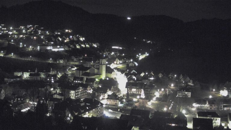 Dieses Bild zeigt eine Webcam-Aufnahme von Ottenhöfen, aufgenommen am Mittwoch, den 17.12.2025 um 06:30 Uhr