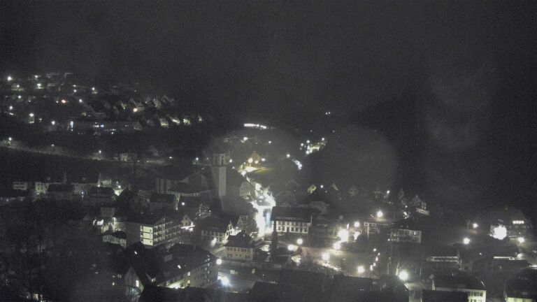 Dieses Bild zeigt eine Webcam-Aufnahme von Ottenhöfen, aufgenommen am Samstag, den 10.01.2026 um 04:30 Uhr