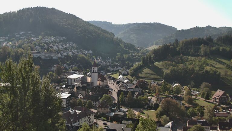 Dieses Bild zeigt eine Webcam-Aufnahme von Ottenhöfen, aufgenommen am Dienstag, den 06.10.2026 um 10:50 Uhr