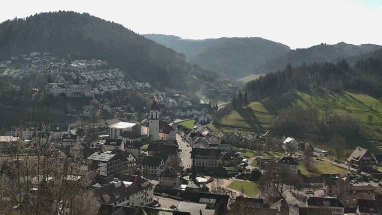 Dieses Bild zeigt eine Webcam-Aufnahme von Ottenhöfen, aufgenommen am Mittwoch, den 04.03.2026 um 11:00 Uhr