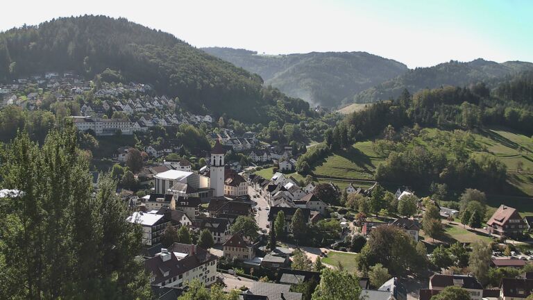 Dieses Bild zeigt eine Webcam-Aufnahme von Ottenhöfen, aufgenommen am Mittwoch, den 23.09.2026 um 11:00 Uhr