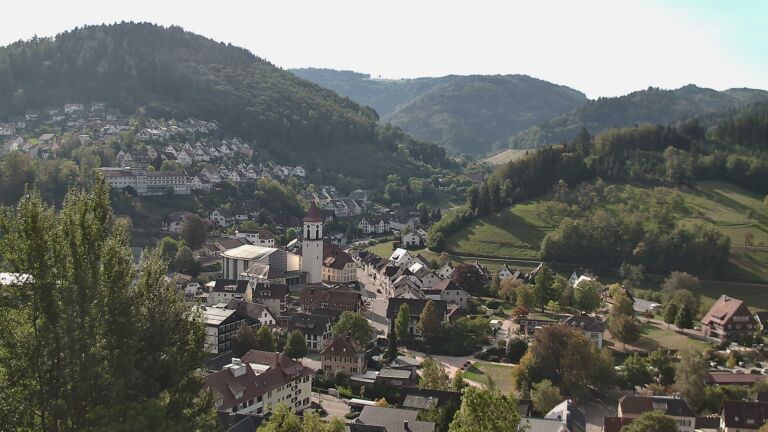 Dieses Bild zeigt eine Webcam-Aufnahme von Ottenhöfen, aufgenommen am Dienstag, den 29.09.2026 um 10:40 Uhr
