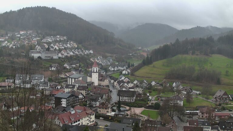 Dieses Bild zeigt eine Webcam-Aufnahme von Ottenhöfen, aufgenommen am Mittwoch, den 25.03.2026 um 11:50 Uhr