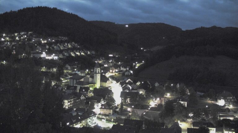 Dieses Bild zeigt eine Webcam-Aufnahme von Ottenhöfen, aufgenommen am Donnerstag, den 24.09.2026 um 06:30 Uhr