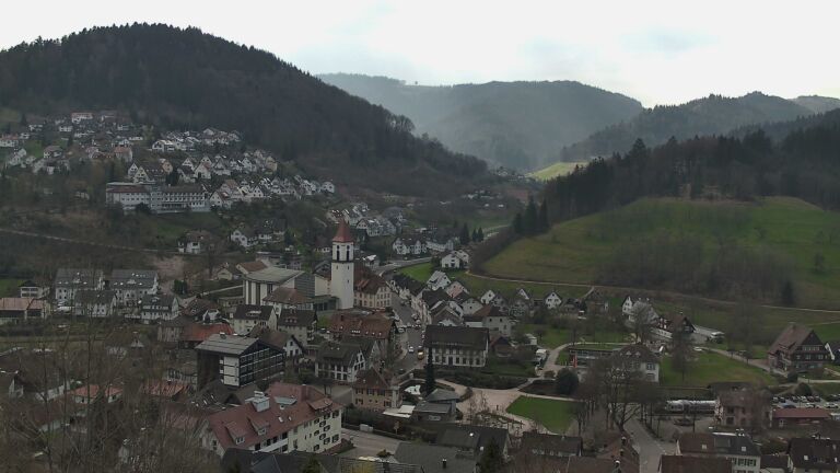 Dieses Bild zeigt eine Webcam-Aufnahme von Ottenhöfen, aufgenommen am Samstag, den 21.03.2026 um 10:40 Uhr