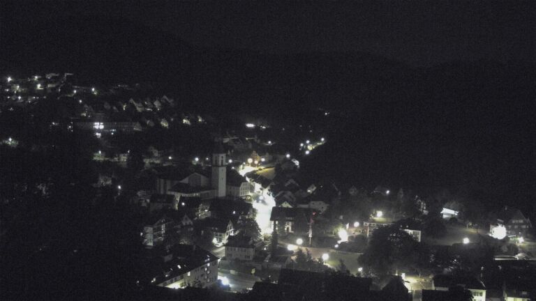 Dieses Bild zeigt eine Webcam-Aufnahme von Ottenhöfen, aufgenommen am Montag, den 01.06.2026 um 04:00 Uhr