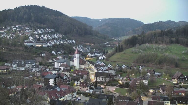 Dieses Bild zeigt eine Webcam-Aufnahme von Ottenhöfen, aufgenommen am Samstag, den 11.04.2026 um 06:20 Uhr