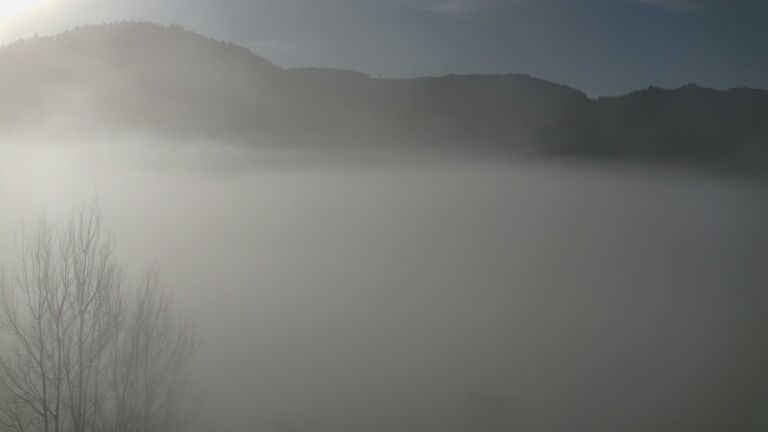 Dieses Bild zeigt eine Webcam-Aufnahme von Ottenhöfen, aufgenommen am Sonntag, den 08.02.2026 um 09:40 Uhr