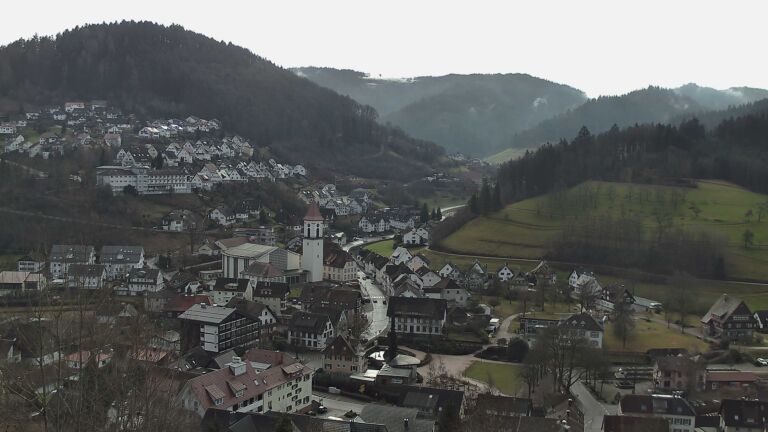 Dieses Bild zeigt eine Webcam-Aufnahme von Ottenhöfen, aufgenommen am Samstag, den 31.01.2026 um 11:20 Uhr