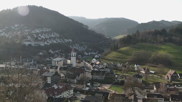 Dieses Bild zeigt eine Webcam-Aufnahme von Ottenhöfen, aufgenommen am Dienstag, den 10.03.2026 um 08:50 Uhr