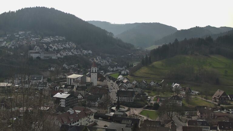 Dieses Bild zeigt eine Webcam-Aufnahme von Ottenhöfen, aufgenommen am Samstag, den 07.03.2026 um 10:20 Uhr