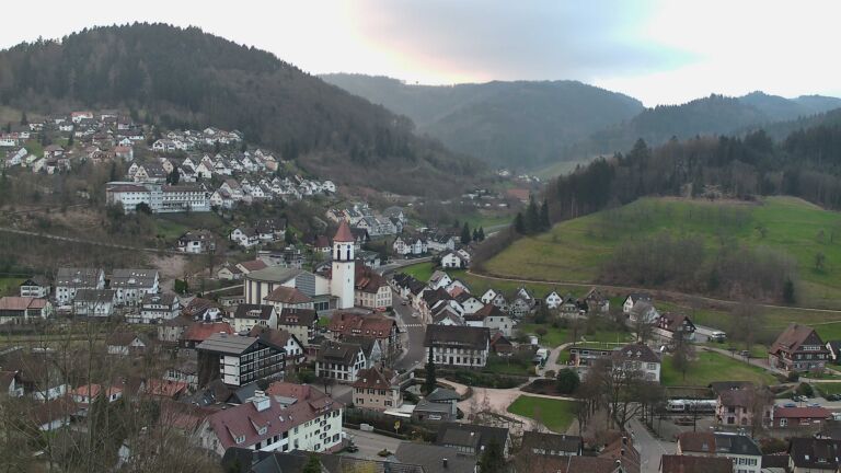 Dieses Bild zeigt eine Webcam-Aufnahme von Ottenhöfen, aufgenommen am Sonntag, den 22.03.2026 um 07:00 Uhr