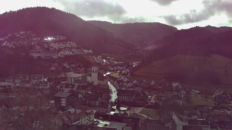 Dieses Bild zeigt eine Webcam-Aufnahme von Ottenhöfen, aufgenommen am Samstag, den 07.02.2026 um 11:20 Uhr