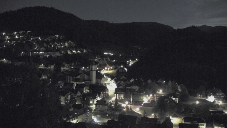 Dieses Bild zeigt eine Webcam-Aufnahme von Ottenhöfen, aufgenommen am Samstag, den 02.05.2026 um 03:30 Uhr