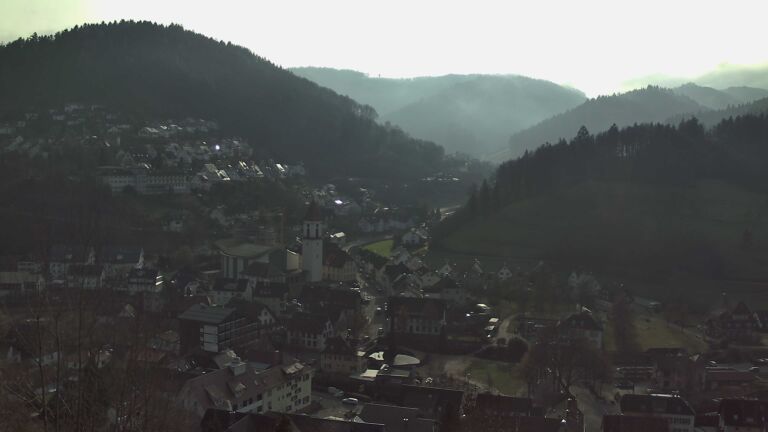 Dieses Bild zeigt eine Webcam-Aufnahme von Ottenhöfen, aufgenommen am Dienstag, den 23.12.2025 um 11:40 Uhr