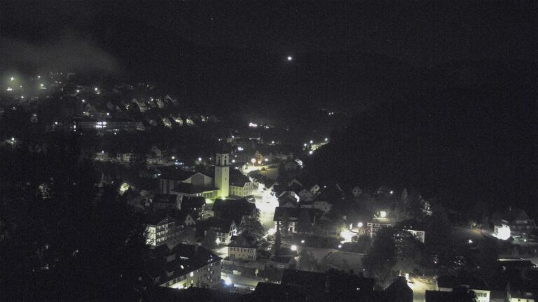 Dieses Bild zeigt eine Webcam-Aufnahme von Ottenhöfen, aufgenommen am Freitag, den 09.10.2026 um 05:30 Uhr