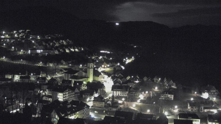 Dieses Bild zeigt eine Webcam-Aufnahme von Ottenhöfen, aufgenommen am Dienstag, den 10.02.2026 um 05:50 Uhr
