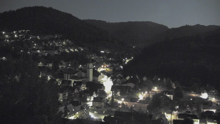 Dieses Bild zeigt eine Webcam-Aufnahme von Ottenhöfen, aufgenommen am Donnerstag, den 30.07.2026 um 02:30 Uhr