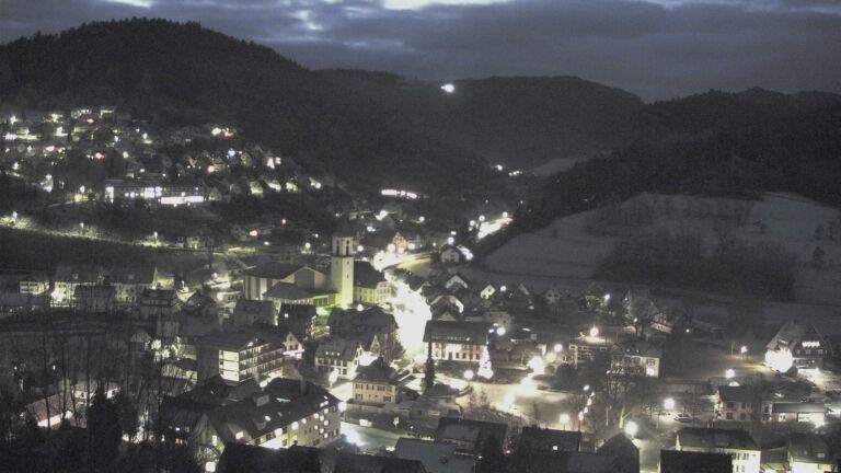 Dieses Bild zeigt eine Webcam-Aufnahme von Ottenhöfen, aufgenommen am Dienstag, den 30.12.2025 um 07:20 Uhr