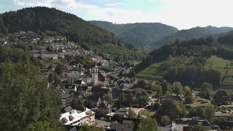 Dieses Bild zeigt eine Webcam-Aufnahme von Ottenhöfen, aufgenommen am Mittwoch, den 30.09.2026 um 14:50 Uhr
