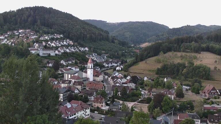 Dieses Bild zeigt eine Webcam-Aufnahme von Ottenhöfen, aufgenommen am Dienstag, den 11.08.2026 um 06:40 Uhr