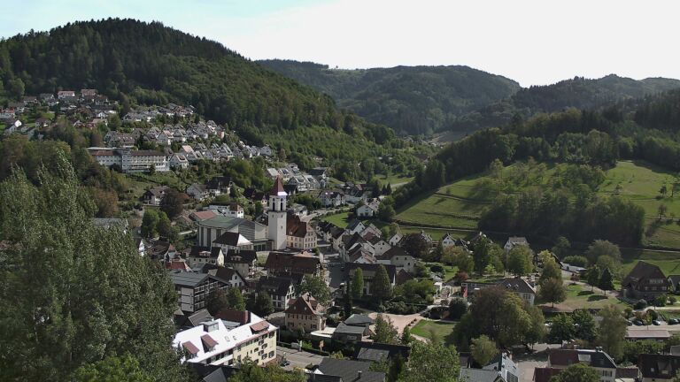 Dieses Bild zeigt eine Webcam-Aufnahme von Ottenhöfen, aufgenommen am Montag, den 21.09.2026 um 14:50 Uhr