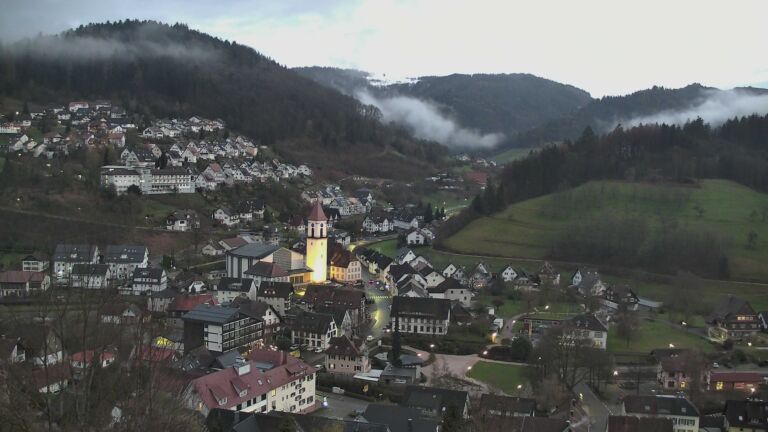 Dieses Bild zeigt eine Webcam-Aufnahme von Ottenhöfen, aufgenommen am Montag, den 30.03.2026 um 20:10 Uhr