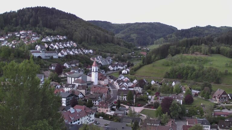 Dieses Bild zeigt eine Webcam-Aufnahme von Ottenhöfen, aufgenommen am Samstag, den 02.05.2026 um 05:50 Uhr