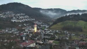 Dieses Bild zeigt eine Webcam-Aufnahme von Ottenhöfen, aufgenommen am Dienstag, den 24.02.2026 um 18:10 Uhr