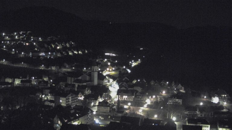 Dieses Bild zeigt eine Webcam-Aufnahme von Ottenhöfen, aufgenommen am Sonntag, den 21.12.2025 um 02:00 Uhr