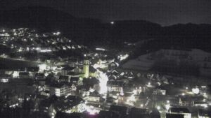 Dieses Bild zeigt eine Webcam-Aufnahme von Ottenhöfen, aufgenommen am Freitag, den 09.01.2026 um 07:10 Uhr