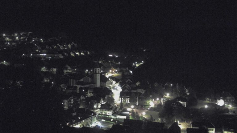 Dieses Bild zeigt eine Webcam-Aufnahme von Ottenhöfen, aufgenommen am Montag, den 11.05.2026 um 03:00 Uhr