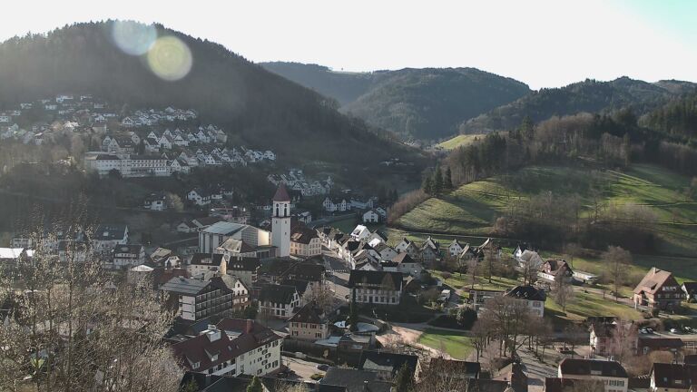 Dieses Bild zeigt eine Webcam-Aufnahme von Ottenhöfen, aufgenommen am Montag, den 02.03.2026 um 09:20 Uhr