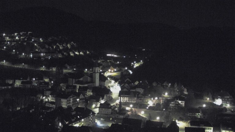 Dieses Bild zeigt eine Webcam-Aufnahme von Ottenhöfen, aufgenommen am Donnerstag, den 16.04.2026 um 01:30 Uhr